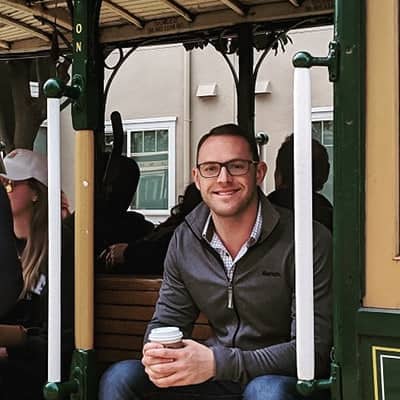 Headshot of Skylar on a street car